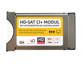 HD-SAT CI+ Modul mit integrierter HD Austria-Karte für ORF